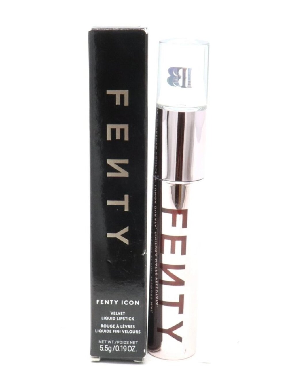 Fenty Beauty Fenty Icon Semi-Matte Refillable Lipstick The MVP 01 Full Size New